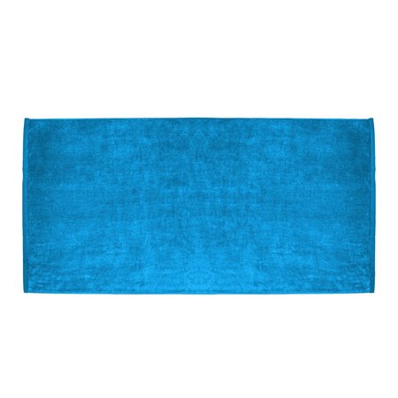 TOWELSOFT Premium terry velour beach towel 30 inch x 60 inch-Aqua HOME-BV1103-Aqua